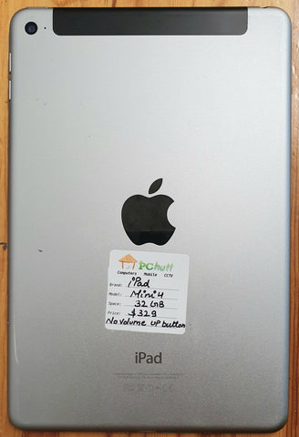 Apple iPad Mini 4 A1550 32GB, Cellular, Preowned iPad