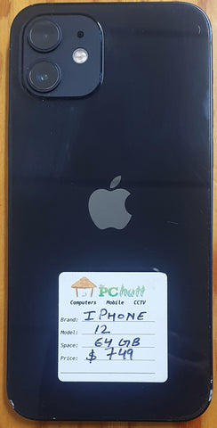 Apple iPhone 12, 64GB, Pre-owned Phone