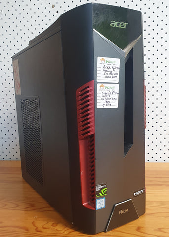 Acer Nitro Gaming Desktop PC, Pre-owned Pc