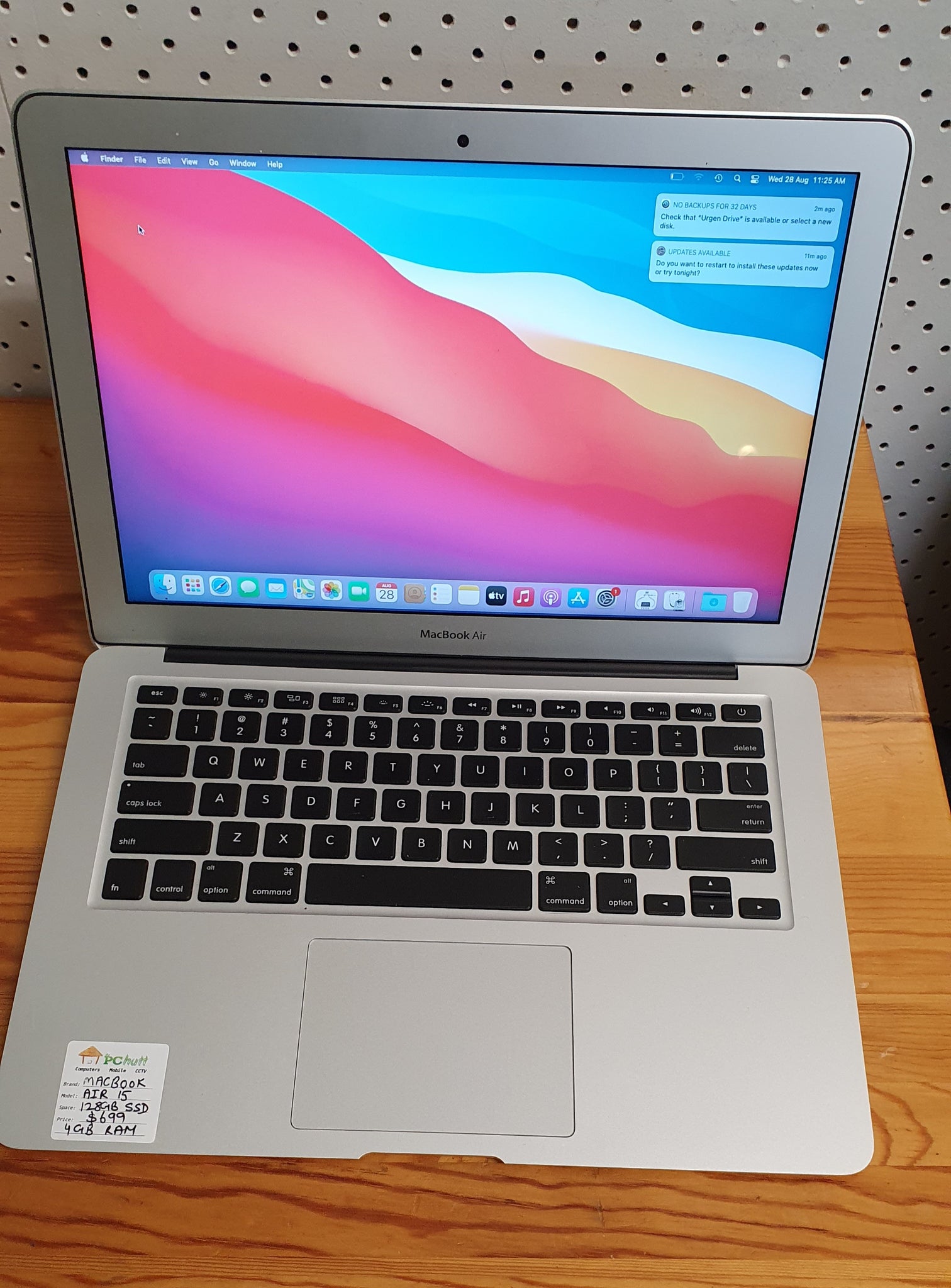 Macbook Air i5 128GB 4GB Pre-owned Laptop