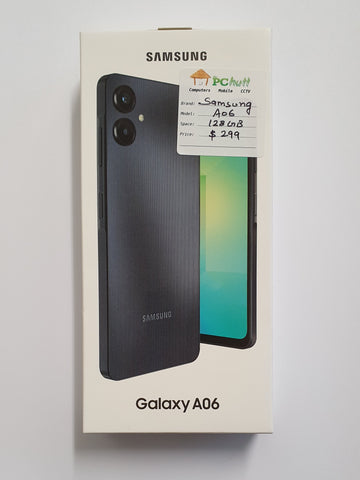 Samsung Galaxy A06 128GB, Brand New Phone