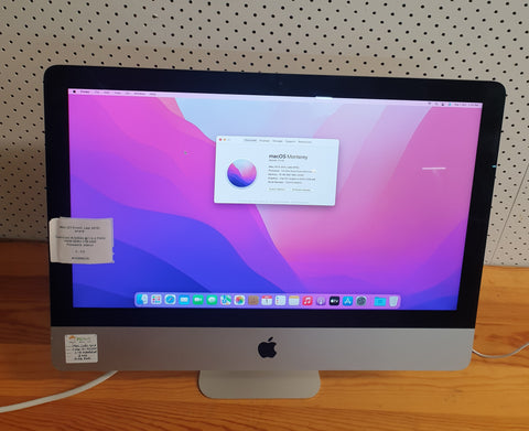 Apple iMac 21.5-inch, late 2015 (A1418), 16GB RAM, 1 TB HDD, Pre-owned Desktop