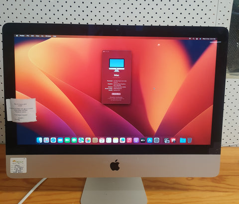 Apple iMac  21.5-inch 2017 Desktop  (A1418) ,1TB HDD, 16GB RAM Pre-owned Desktop