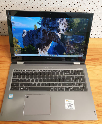 Acer Laptop (8th Generation) i7 ,8GB RAM , 512GB SSD Pre-owned Laptop