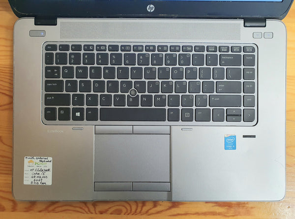 HP EliteBook 850, Core i5 8GB RAM/128GB SSD, Pre-owned Laptop