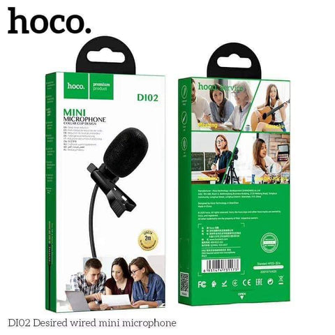 HOCO Mini Microphone, Coller Clip Design