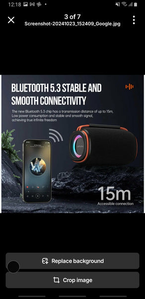 Bluetooth Speaker w/ Deep Bass, Strap, IPX6,30W, Waterproof Speaker